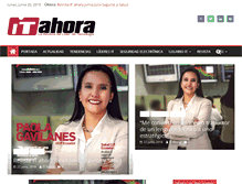 Tablet Screenshot of itahora.com